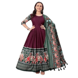formal gown diwali festival dress for ladies