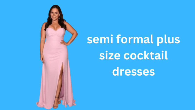 semi formal plus size cocktail dresses