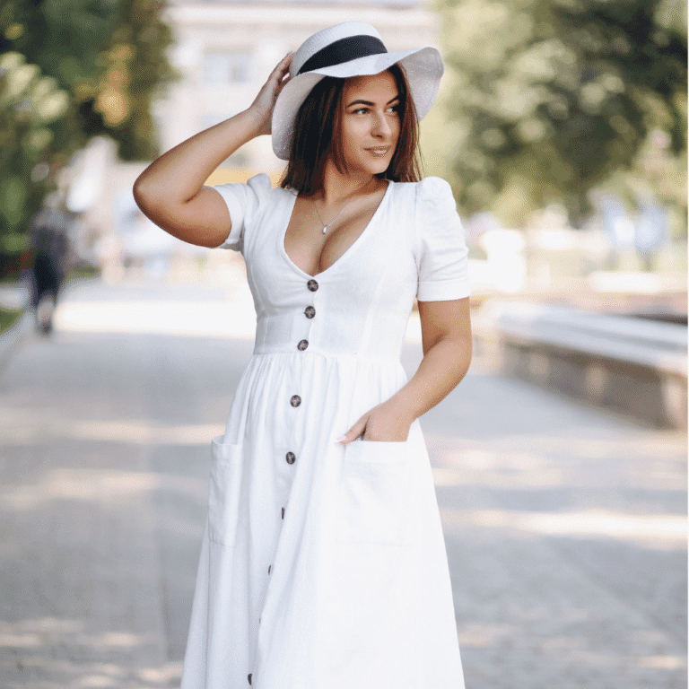 White maxi dresses