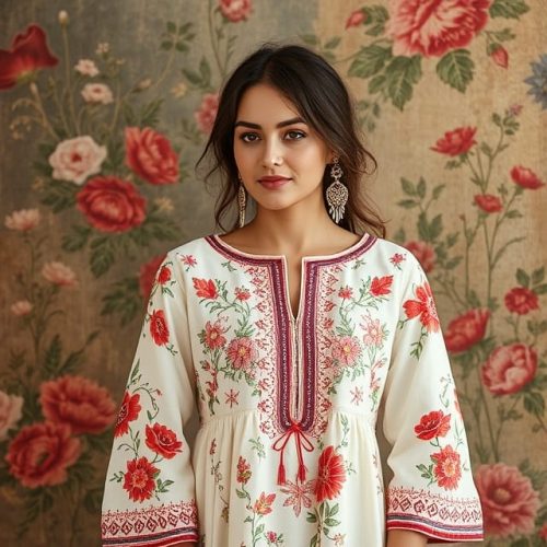 Floral Prints And Embroidery Floral Prints And Embroidery